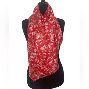 Silk Floral Scarf